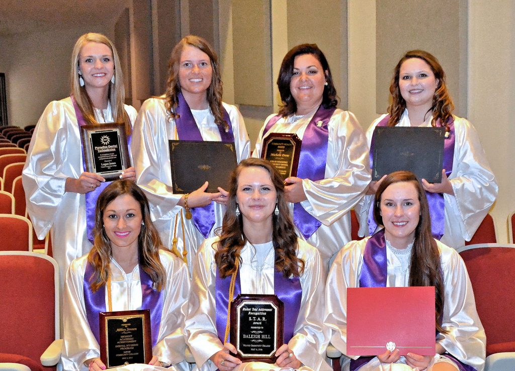 WCC Dental Hygiene Class Gets Pins and Awards, Leaves Gifts Wayne