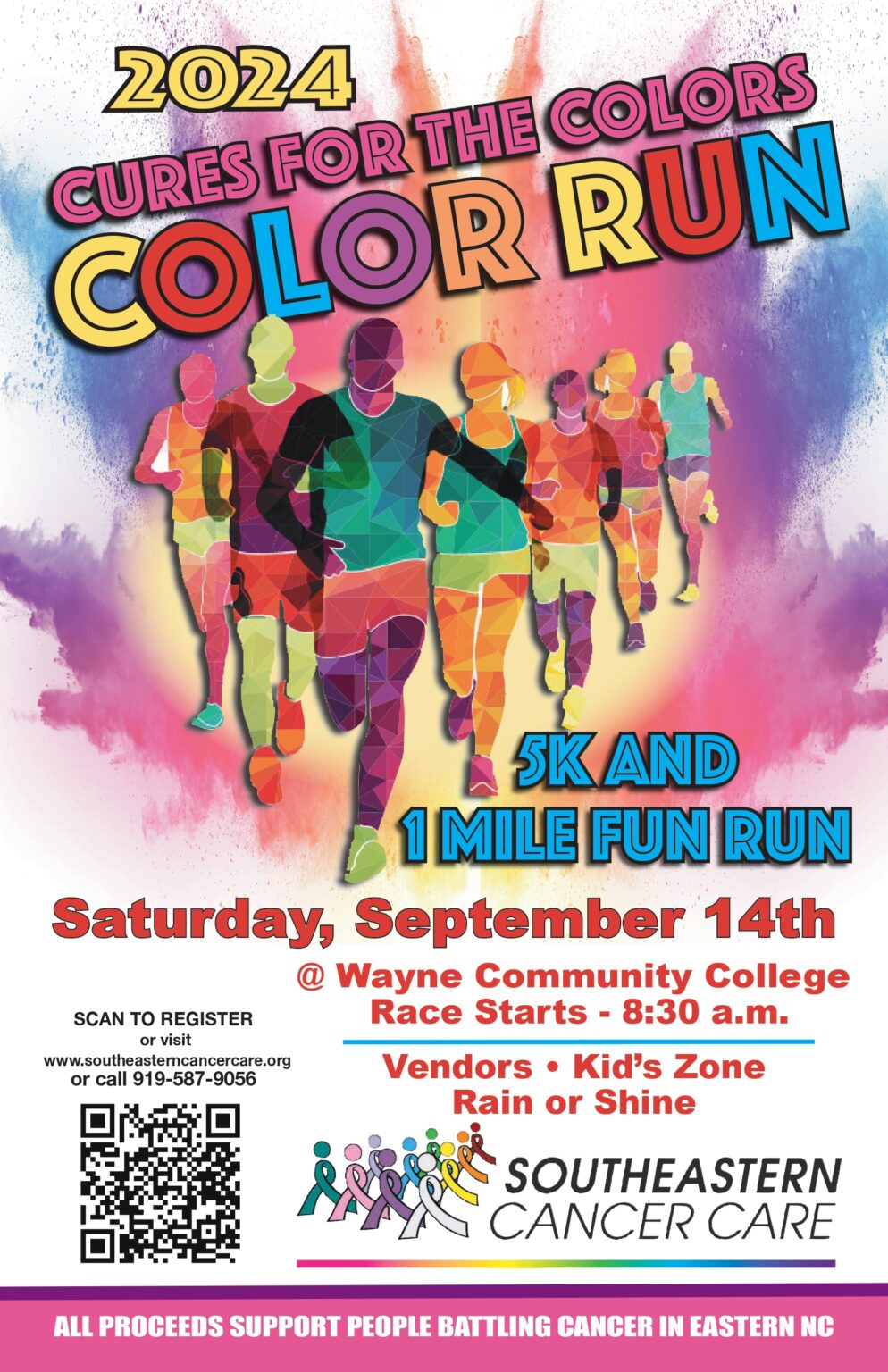 2024 Color Run Poster_page0001 Wayne Community College Goldsboro, NC