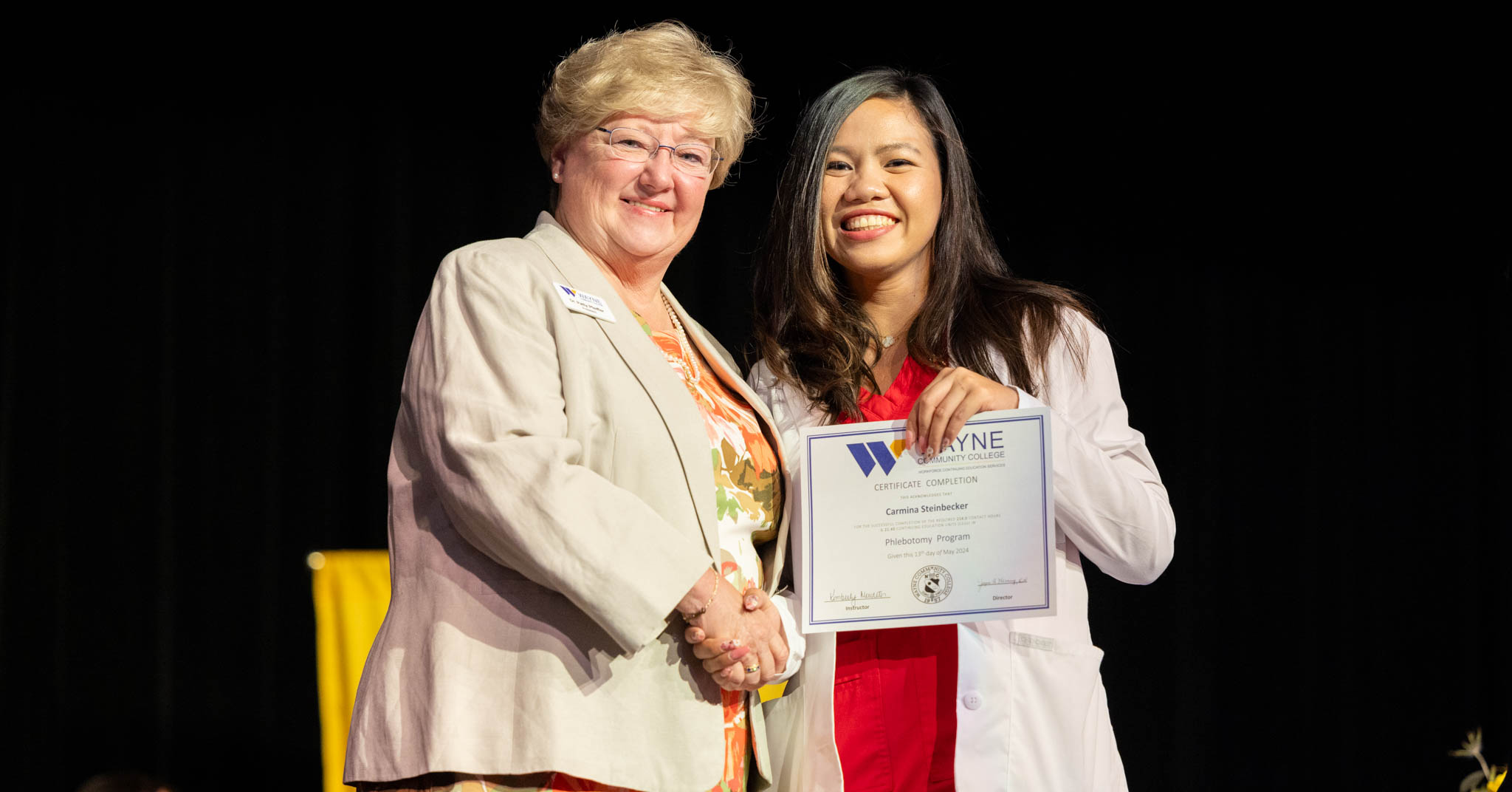 allied-health-graduates-pinned-at-ceremony-wayne-community-college