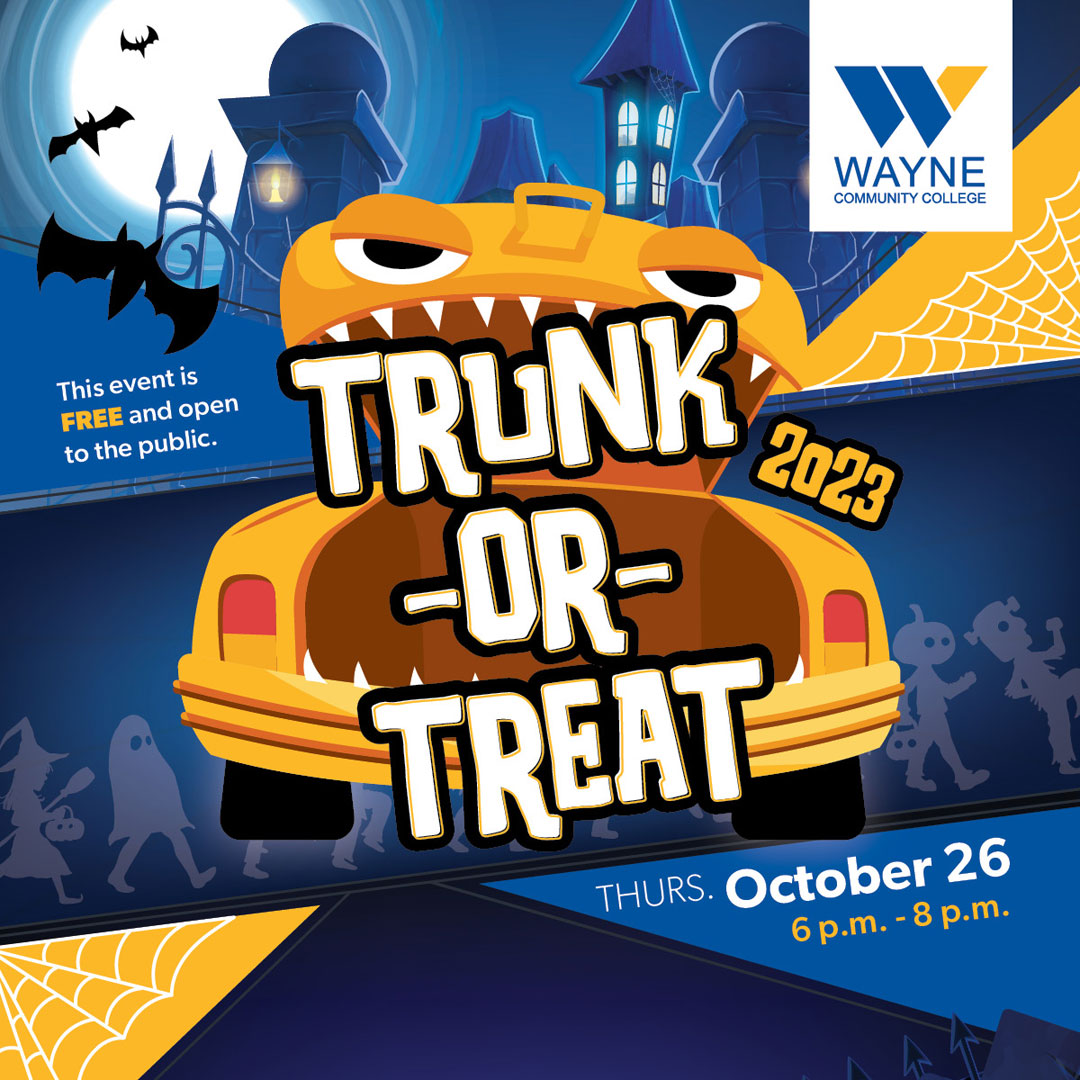 College to Host TrunkorTreat on Campus Wayne Community College