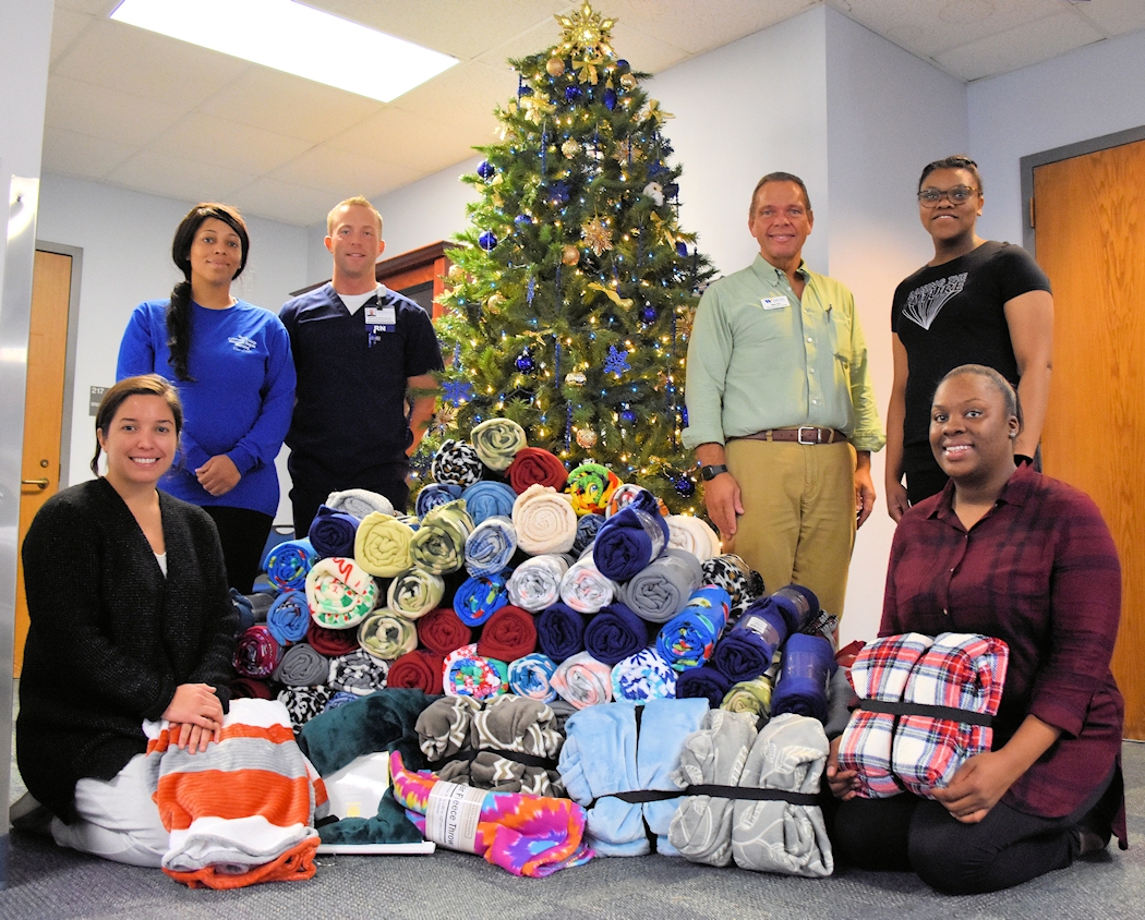 Nursing Group Blankets Y's Men Event - Wayne Community College | Goldsboro,  NC