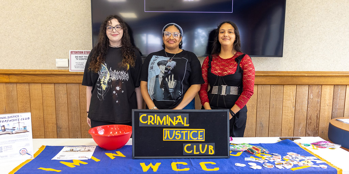 Photo of the Criminal Justice Club.