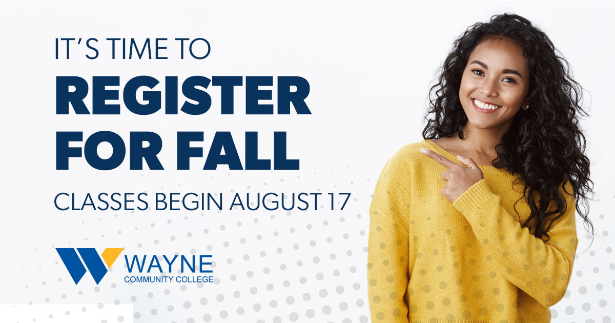 registrationfall202301opengraph Wayne Community College